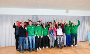 Gemeinsames Gruppenbild.